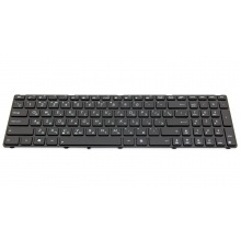 Клавиатура для ноутбука ASUS F52 F90 K50 K60 K61 K62 K70 K72 P50 X5AC X5DI X66 BLACK FRAME BLACK RU